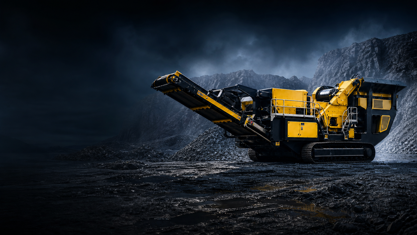 Mining crushing and screening application
